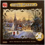 Image of the puzzle 1000, Jumbo, Late Stroll, Dave Bracher, Sealed Bag, Picture of the box