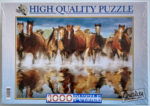 Image of the puzzle 3000, Clementoni, Horses in the Water, Factory Sealed, Picture of the box