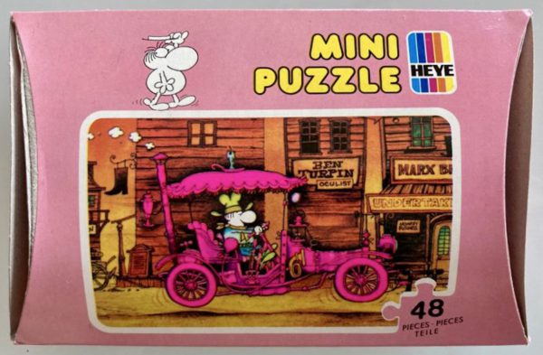 Image of the puzzle 48, Heye, Silver City, Mordillo, Sealed Bag, Picture of the box