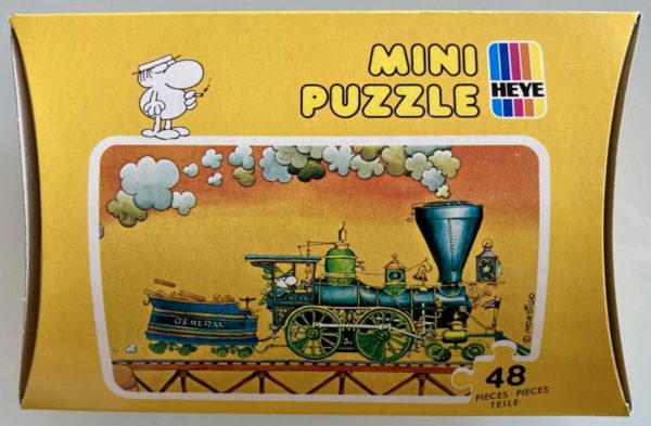 Image of the puzzle 48, Heye, The General, Mordillo, Sealed Bag, Picture of the box