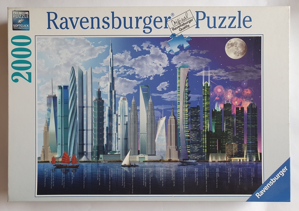 Ravensburger 2000 Piece Jigsaw Puzzle New York Skyline 98 x 75cm 