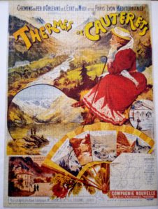 Image of the puzzle 1000, Jumbo, Thermes de Cauterets. Picture of the completed puzzle.
