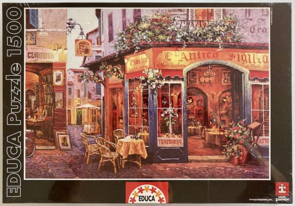 Image of the puzzle 1500, Educa, L'Antico Sigillo, Viktor Shvaiko, Factory Sealed, Picture of the box