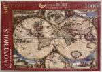 Image of the puzzle 1000, Ricordi, 1000, Ricordi, Nova Totius Terrarum Orbis Tabula, by Justus Danckerts, Factory Sealed