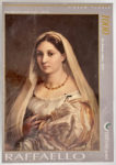 Image of the puzzle 1000, Ricordi, La Donna Velata, by Raphael, Factory Sealed, Pictuure of the box