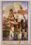 Image of the puzzle 1000, Gold Puzzle, The Finding of Moses, Sir Lawrence Alma-Tadema, Factory Sealed, Picture of the box