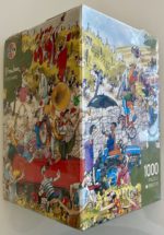 Image of the puzzle 1000, Heye, Vineyard, Roger Blachon, Factory Sealed, Picture of the box