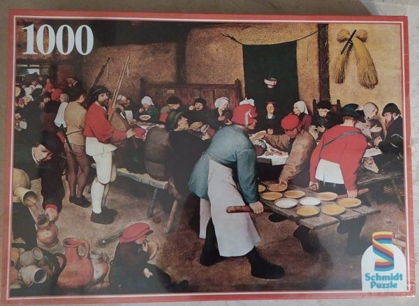 The Peasant Wedding 1000 pc jigsaw puzzle 
