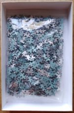 Image of the puzzle 1000, Selegiochi, Three Worlds, Escher, Complete, Picture of the bag