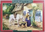 Image of the puzzle 2000, Castorland, The Visitor, George Holmes, Complete, Picture of the box