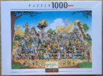 Image of the puzzle 1000, Nathan, Family Photo, by Goscinny & Uderzo, Factory Sealed, Picture of the box