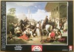 Image of the puzzle 1500, Educa, Slave Market in Istanbul, William Allan, Complete, Picture of the box