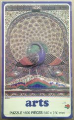 Image of the puzzle 1500, Orli, Mosaic, Roland Michaud, Complete, Picture of the box