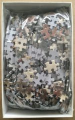 Image of the puzzle 1000, Puzzelman, The Little Street, by Johannes Vermeer, Complete, Picture of the bag