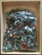 Image of the puzzle 1500, MB, Imperial Bouquet, Jan van Oos, Picture of the bag