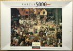 Image of the puzzle 5000, Nathan, The Combat of Lent and Mardi Gras, by Pieter Bruegel the Elder, Picture of the box