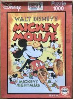Image of the puzzle 1000, Educa, Mickeys Nightmare, Complete, Picture of the box
