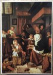 Image of the puzzle 1000, Klee, The Feast of Saint Nicholas, by Jan Steen, Complete, Picture of the box
