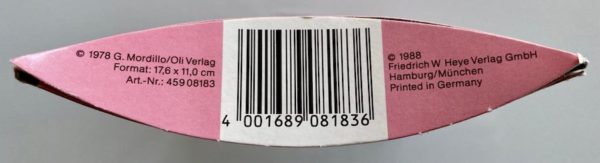Image of the puzzle 48, Heye, Silver City, Mordillo, Sealed Bag, Detail of the box
