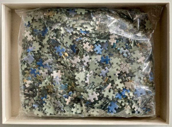 Image of the puzzle 1500, Ravensburger, Russian Monastery, by Wolfgang Krammisch, Picture of the bag