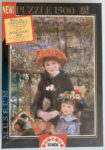 Image of the puzzle 1500, Educa, On the Terrace, by Pierre-Auguste Renoir, Factory Sealed, Picture of the box