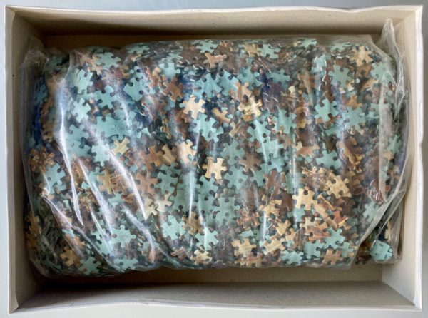 Image of the puzzle 5000, MB, Majestic Interior, Sealed Bag, Picture of the bag