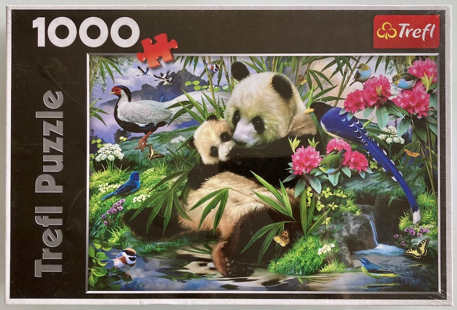 1000, Trefl, Panda, Howard Robinson - Rare Puzzles