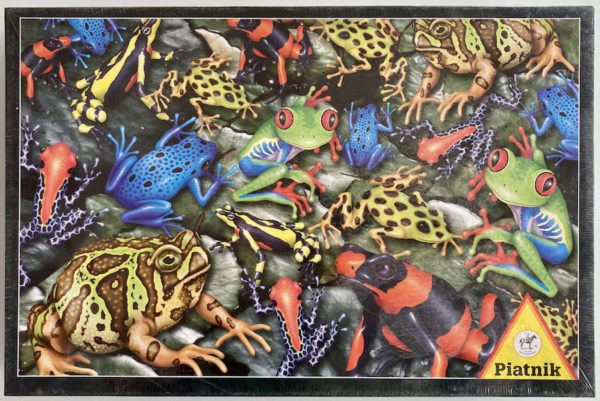 Image of the puzzle 1000, Piatnik, Big Frogs, Ogdemli & Feldman, Factory Sealed