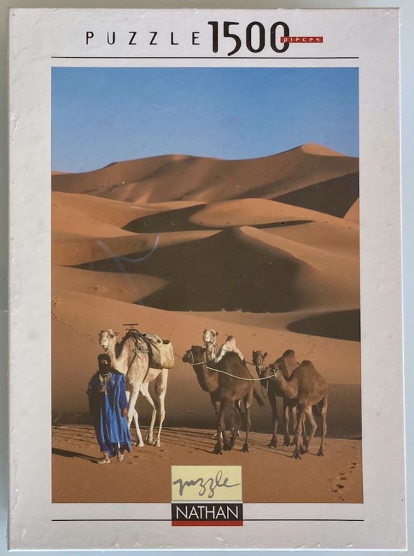 Image of the puzzle 1500, Nathan, Camel Caravan, Hoaqui, Factory Sealed