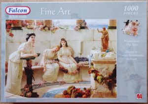 Image of the puzzle 1000, Jumbo, Neapolitan Maidens, Semenowsky, Complete, Picture of the box