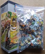 Image of the puzzle 1000, Heye, Great Western, by Jean-Jacques Loup, Complete, Picture of the bag