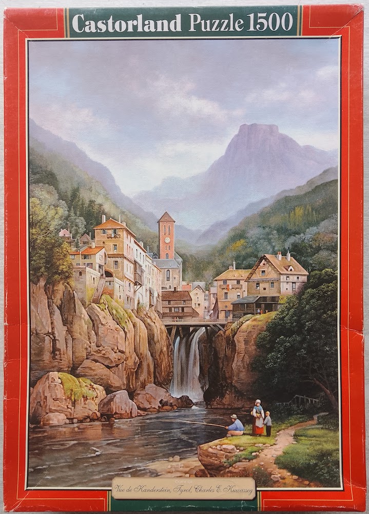 1500, Castorland, Vue de Kanderstein, Tyrol - Rare Puzzles