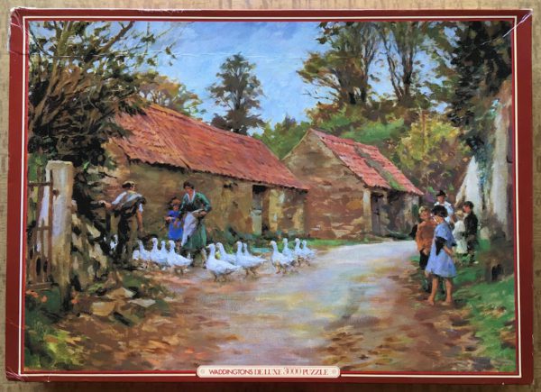 Image of the puzzle 3000, Waddingtons, Wanderers Return, by Stanhope Forbes, Sealed Bag, Picture of the box