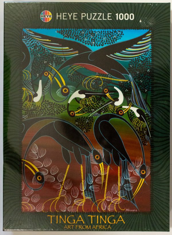 Image of the puzzle 1000, Heye, Cranes, Mbwana Sudi, Factory Sealed