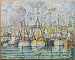 Image of the puzzle 500, Springbok, The Blessing of the Fishing Fleet, Paul Signac, Complete, Picture of the puzzle