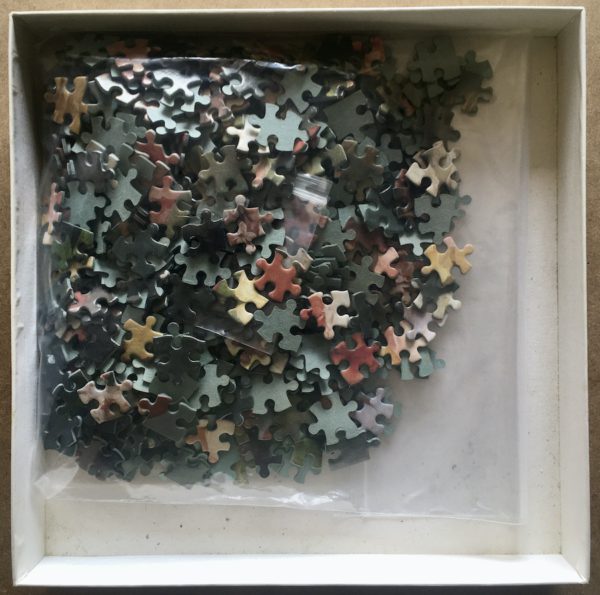 Image of the puzzle 500, MB, Bouquet, Anonymous, Complete, Picture of the bag