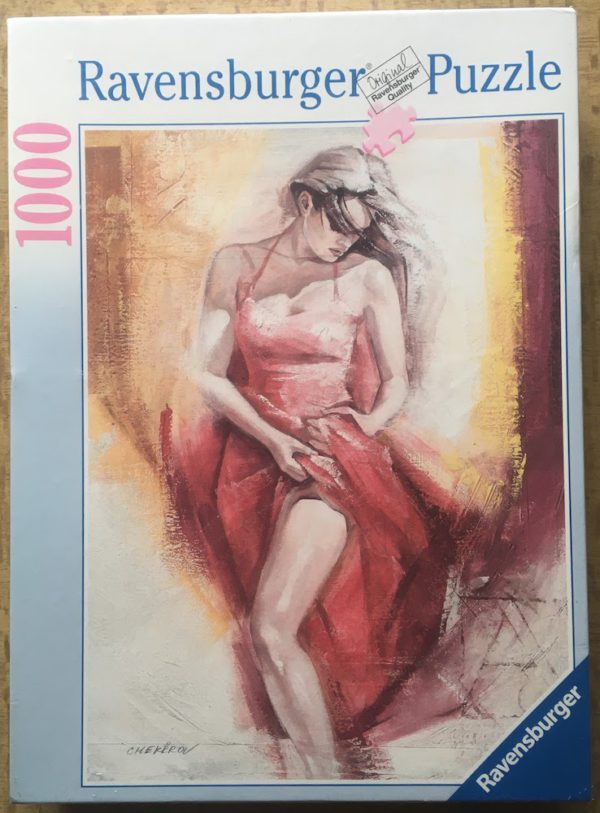 Image of the puzzle 1000, Ravensburger, Spanish Dancer, Factory Sealed, Picture of the box