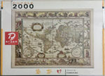 Image of the puzzle 2000, Druon, Planisphere, Willem Blaeu, Factory Sealed, Picture of the box