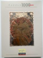 Image of the puzzle 1000, Nathan, Rêverie, Alphonse Mucha, Picture of the box