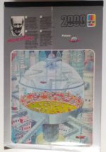 Image of the puzzle 2000, Heye, Futura, Guillermo Mordillo. Picture of the back.