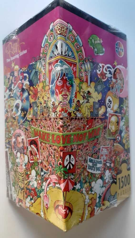 1500, Heye, The Roaring Sixties, Michael Ryba. Listed by Vanesa Image of the puzzle 1500, Heye, The Roaring Sixties, Michael Ryba, Picture of the box