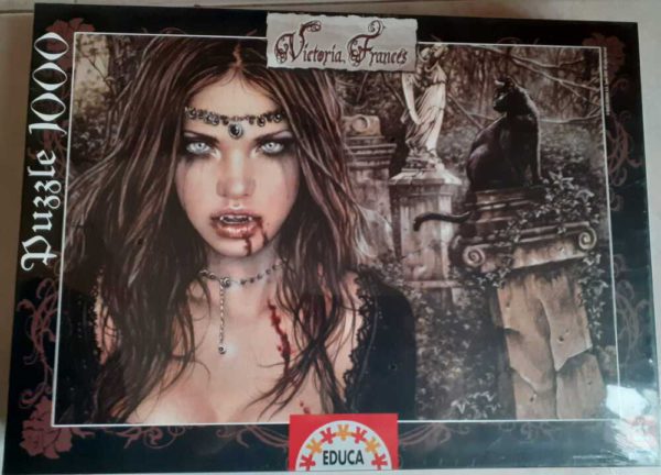 Image of the puzzle 1000, Educa, Felina, Victoria Francés, Factory Sealed