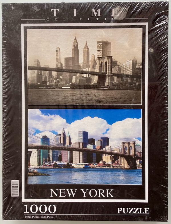 Image of the puzzle 1000, Clementoni, New York, Factory Sealed