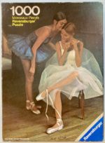 Image of the puzzle 1000, Ravensburger, Ballerinas, David Hamilton, Sealed Bag, Picture of the box