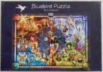 Image of the puzzle 1500, Bluebird, Tarot of Dreams, Ciro Marchetti, Factory Sealed
