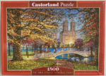 Image of the puzzle 1000, Castorland, Autumn Stroll, Central Park, Robert Finale, Factory Sealed