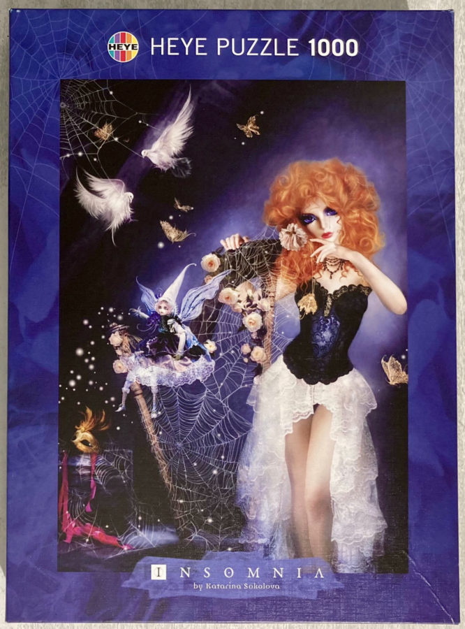 1000, Heye, Spiderweb, Katarina Sokolova, Sealed Bag, 2021-05-13 Image of the puzzle 1000, Heye, Spiderweb, Katarina Sokolova, Sealed Bag, Picture of the box