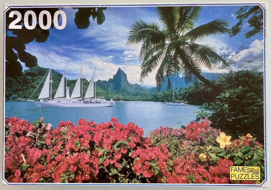 2000, Fame, Cook's Bay, Sealed Bag, 2021-05-01 Image of the puzzle 2000, Fame, Cooks Bay, Sealed Bag, Picture of the box