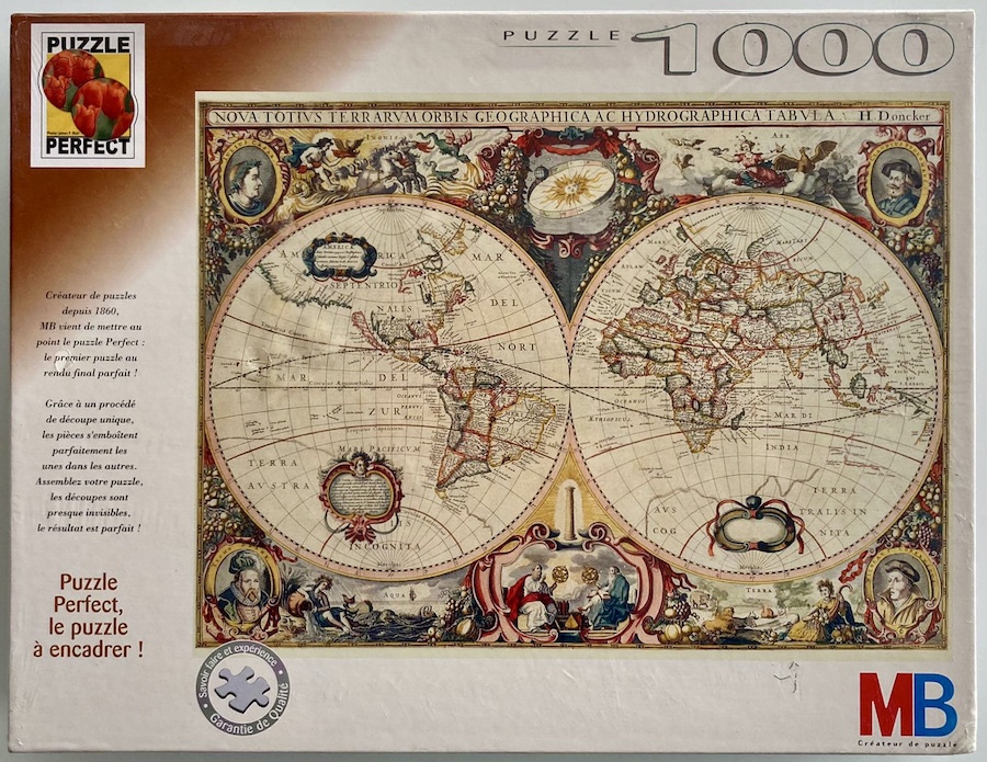 Educa - Puzzle 1500 carte du monde
