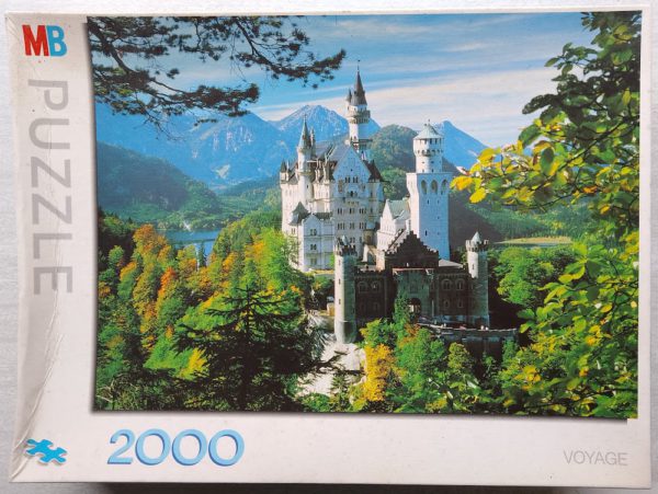 Image of the puzzle 2000, MB, Neuschwanstein, Sealed Bag, Picture of the box